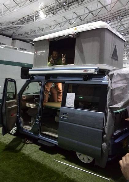 軽キャン 軽自動車 キャンピングカー 福岡 大川 OKワゴン
